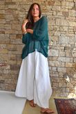 Conrad Grunge Loose Cotton Knit Lagoon